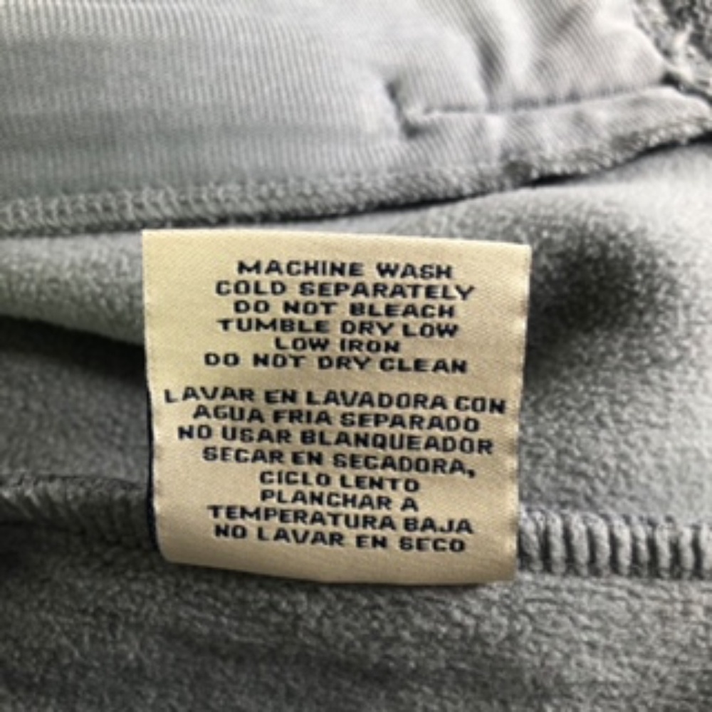 NWOT Boston Traders Full Zip Gray Textured Mock Neckline Heavy Jacket Size L - Picture 8 of 8